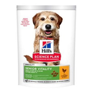 Hill’s Science Plan Senior Vitality pro malé starší psy s kuřecím 6 kg