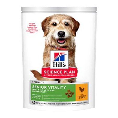 Hill’s Science Plan Senior Vitality pro malé starší psy s kuřecím 6 kg