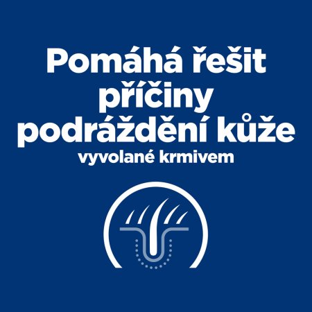 Hill’s Prescription Diet z/d Alergie a péče o kůži granule pro kočky 3 kg