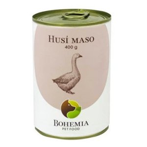 Bohemia Pet Food Husí maso ve vlastní šťávě 400 g