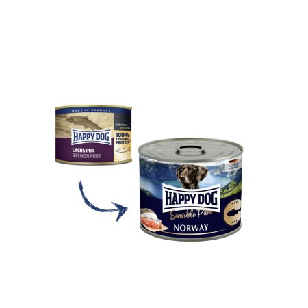 Happy Dog Lachs Pur Norway - losos 200 g