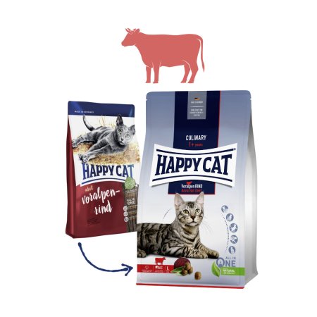 Happy Cat Culinary Voralpen-Rind / Hovězí 300 g