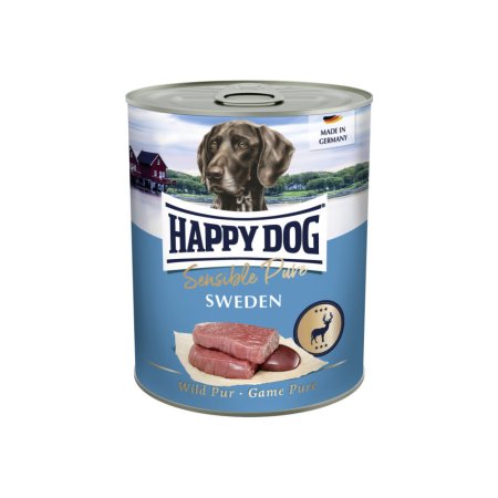 Happy Dog Wild Pur Sweden - zvěřinová 800 g