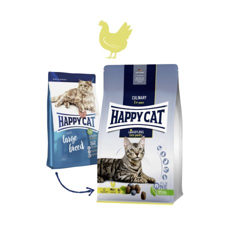 Happy Cat Culinary Land-Geflügel / Drůbež 1,3 kg