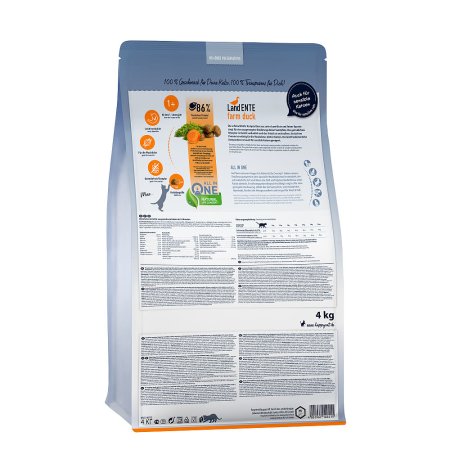 Happy Cat Culinary Land-Ente / Kachna 4 kg