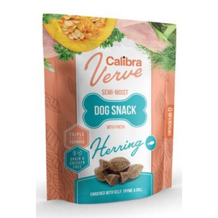 Calibra Dog Verve Semi-Moist Snack Fresh Herring 150g