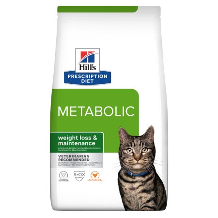 Hill’s Prescription Diet Metabolic Regulace hmotnosti granule pro kočky 3 kg