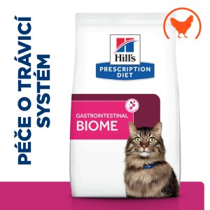 Hill’s Prescription Diet Gastrointestinal Biome Péče o zažívání pro kočky 3 kg