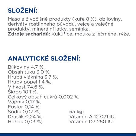 Hill’s Prescription Diet w/d Udržení hmotnosti a péče při cukrovce pro psy 370 g