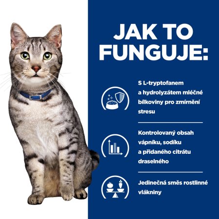 Hill’s Prescription Diet c/d Stress + Metabolic Močový systém pro kočky 8 kg
