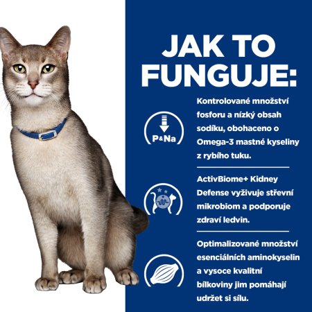 Hill’s Prescription Diet k/d Péče o ledviny granule pro kočky 8 kg