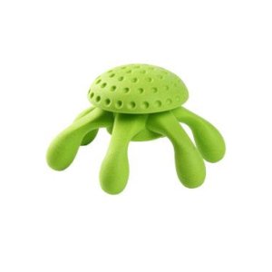 Hračka pes OCTUPUS MAXI plov. z TPR pěny, zelená KW