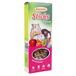Tyčinky AVICENTRA multivitamin pro malé hlodavce 2ks
