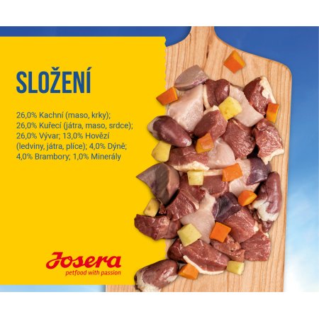 Josera Dog Meat Lovers Menu Duck with Pumpkin 400 g