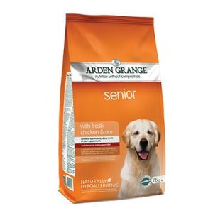 Arden Grange Senior with fresh Chicken & Rice 12 kg