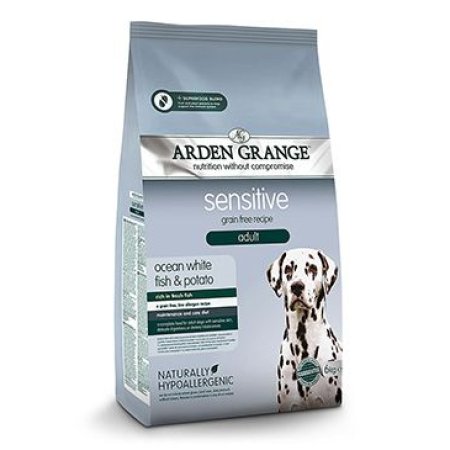 Arden Grange Sensitive Ocean White Fish & Potato 6 kg