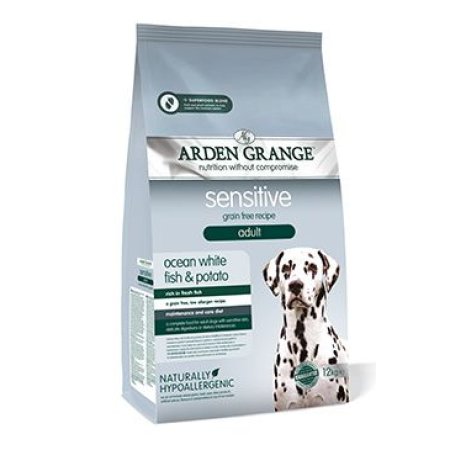 Arden Grange Sensitive Ocean White Fish & Potato 12 kg