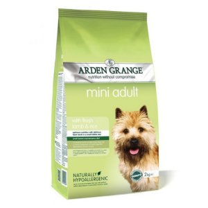 Arden Grange Mini Adult rich in fresh Lamb & Rice 2 kg