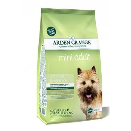 Arden Grange Mini Adult rich in fresh Lamb & Rice 2 kg