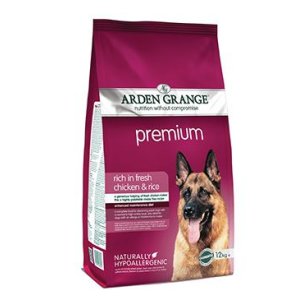 Arden Grange Premium rich in fresh Chicken & Rice 12 kg
