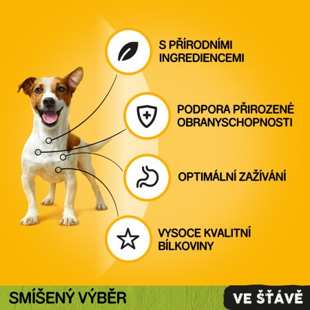 PEDIGREE mixovaný výběr ve šťávě 12pack 1200 g