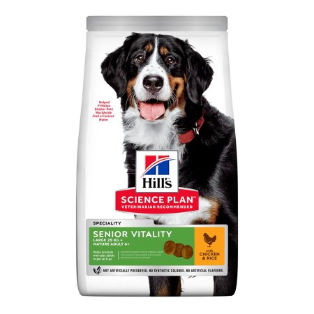 Hill’s Science Plan Canine Mature Adult 6+ Senior Vitality Large Breed Chicken 2,5 kg