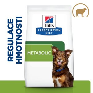 Hill’s Prescription Diet Metabolic Regulace hmotnosti pro psy jehněčí 1.5 kg