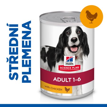 Hill’s Science Plan Canine Adult Chicken Can 370 g