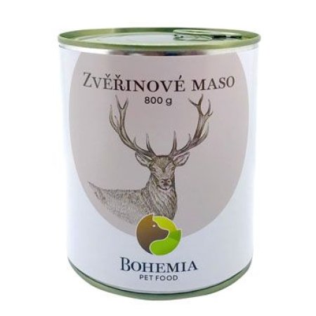 Bohemia Pet Food Zvěřinové maso ve vlastní šťávě 800 g
