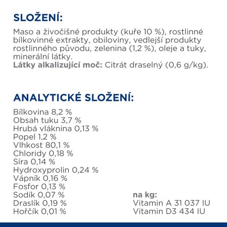 Hill’s Prescription Diet Stew c/d Multicare Péče o močový systém pro kočky 82 g