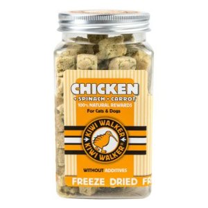 Pochoutka mrazem sušené kuře, špenát, mrkev 65g KW