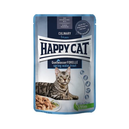 Happy Cat Kapsička Culinary Quellwasser-Forelle 85 g