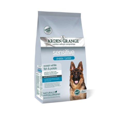 Arden Grange Puppy / Junior Sensitive Ocean White Fish & Potato 12 kg