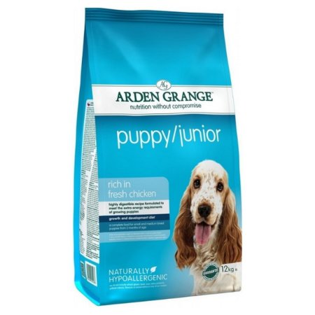 Arden Grange Puppy/Junior rich in fresh Chicken 12 kg