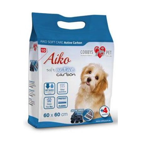 Plenky pro psy Aiko Soft Care ActivCarbon 60x60cm 10ks