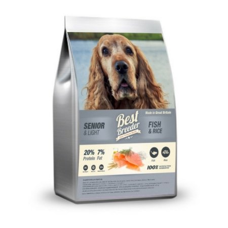 Best Breeder Senior / Light Fish & Rice 2 kg