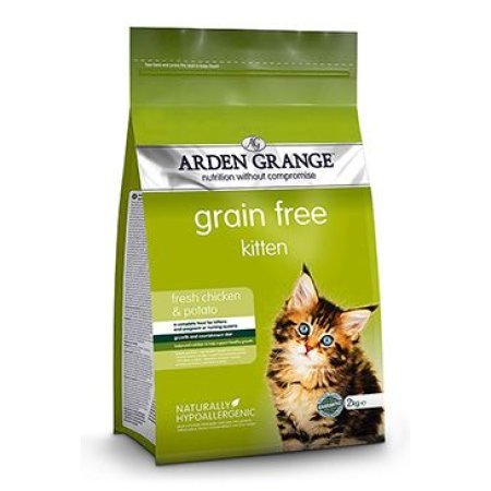 Arden Grange Kitten with fresh Chicken & Potato grain free 2 kg