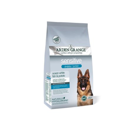 Arden Grange Puppy / Junior Sensitive Ocean White Fish & Potato 2 kg