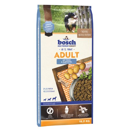 Bosch Adult Fish & Potato 15 kg (EXPIRACE 05/2025)