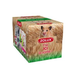 Zolux Přepravní krabice papírová pro hlodavce S 13,8 x 8,5 x 8,5 cm