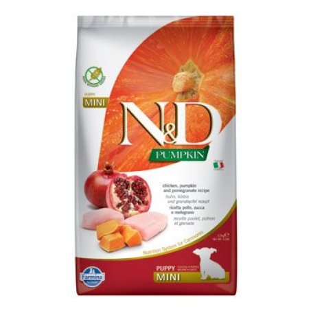 N&D Pumpkin DOG Puppy Mini Chicken & Pomegranate 2,5kg