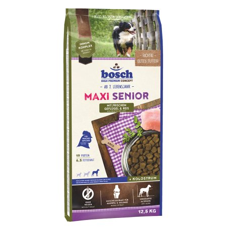 Bosch Maxi Senior Poultry & Rice 12,5 kg