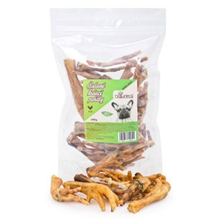 NATURECA pochoutka Kuřecí pařáty sušené 250g