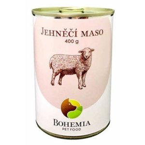 Bohemia Pet Food Jehněčí maso ve vlastní šťávě 400 g