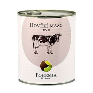 Bohemia Pet Food Hovězí maso ve vlastní šťávě 800 g