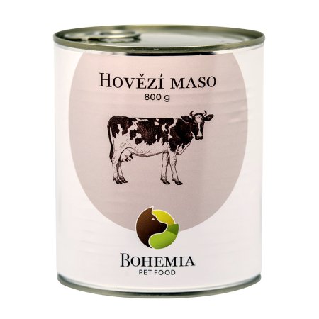 Bohemia Pet Food Hovězí maso ve vlastní šťávě 800 g