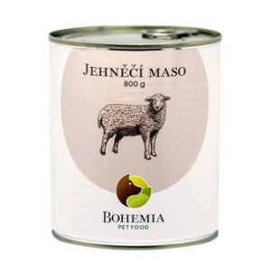 Bohemia Pet Food Jehněčí maso ve vlastní šťávě 800 g