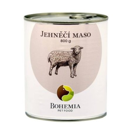 Bohemia Pet Food Jehněčí maso ve vlastní šťávě 800 g