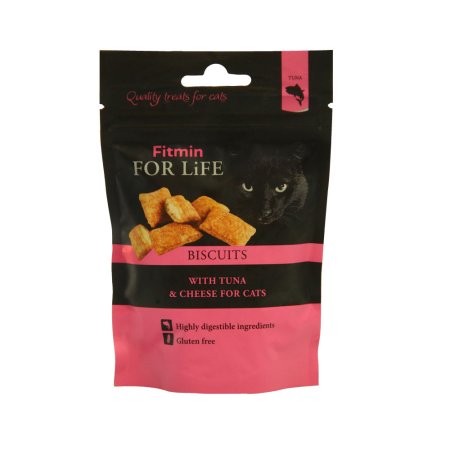 Fitmin cat For Life biscuits with tuna & cheese 50 g 