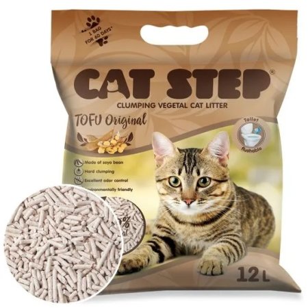 Cat Step Tofu Original 5,4 kg 12 l